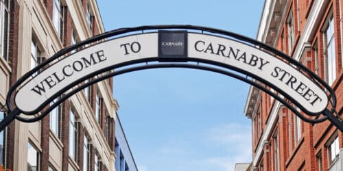 popular areas for carnaby street london escorts